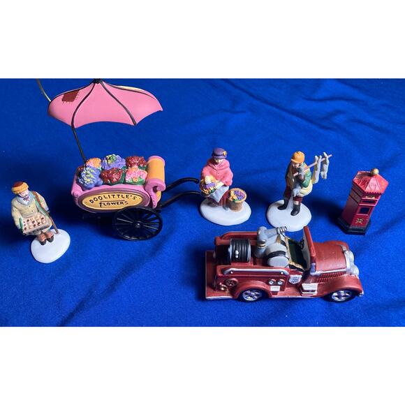 VTG Department 56 Heritage Collection 4 Box Bundle Christmas Figures with Boxes - Picture 2 of 8